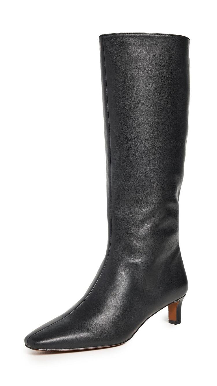 MADEWELL WOMEN'S DORCHESTER DIMES TALL BOOTS, TRUE BLACK, 9.5 MEDIUM US